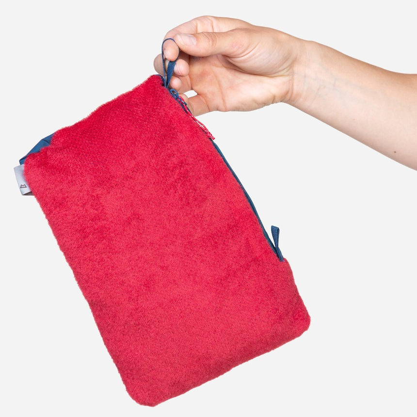 Mountain Equipment Switch Pro Hooded Women's Jacket Majolica Blue/Capsicum Red -Packed