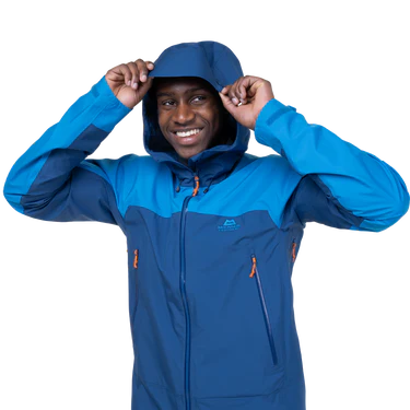 Mountain Equipment Tacul Men's Jacket Outdoor Action Admiral/Atlantic- Mountain Hood
