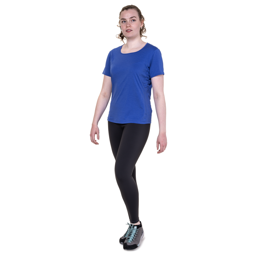 Mountain Equipment Tempi Women's Tee Outdoor Action