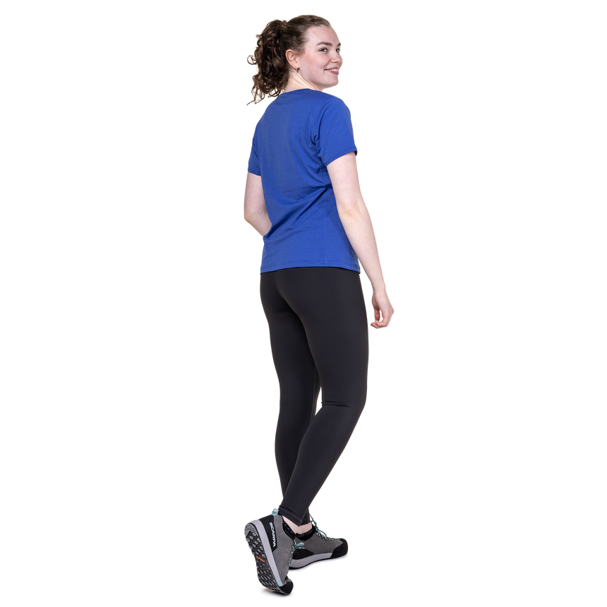 Mountain Equipment Tempi Women's Tee Outdoor Action