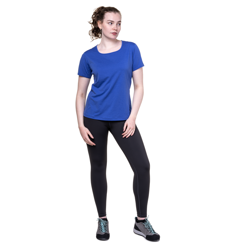 Mountain Equipment Tempi Women's Tee Outdoor Action