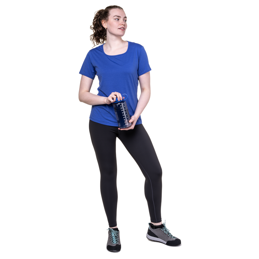 Mountain Equipment Tempi Women's Tee Outdoor Action