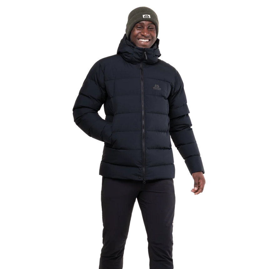 Mountain Equipment Tromso Men's Jacket Outdoor Action Black- Zipped Hand Warmer Pocket