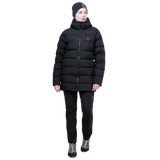Mountain Equipment Tromso Women's Parka Outdoor Action Black- Front Fit