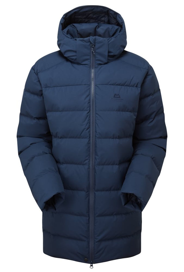 Mountain Equipment Tromso Women's Parka Outdoor Action Cosmos- Front