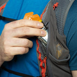 Mountain Equipment Tupilak 20 Vest Pack Outdoor Action Magma- Zipped Mesh Pocket