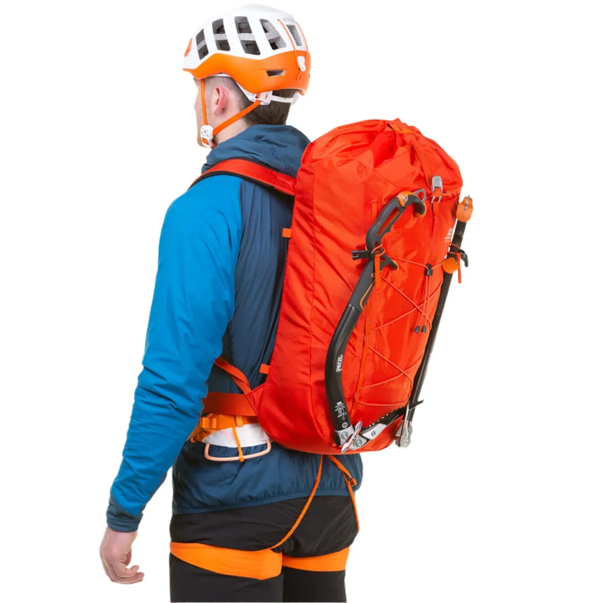 Mountain Equipment Tupilak 30+ Backpack Outdoor Action Magma- Back Side