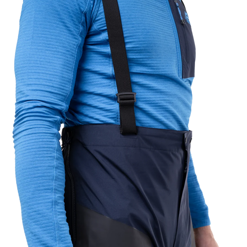 Mountain Equipment Tupilak GORE-TEX Men's Pant Outdoor Action Cosmos- Fully adjustable braces