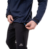 Mountain Equipment Vulcan Men's Jacket Outdoor Action Cosmos- Dual Tether Hem Drawcords