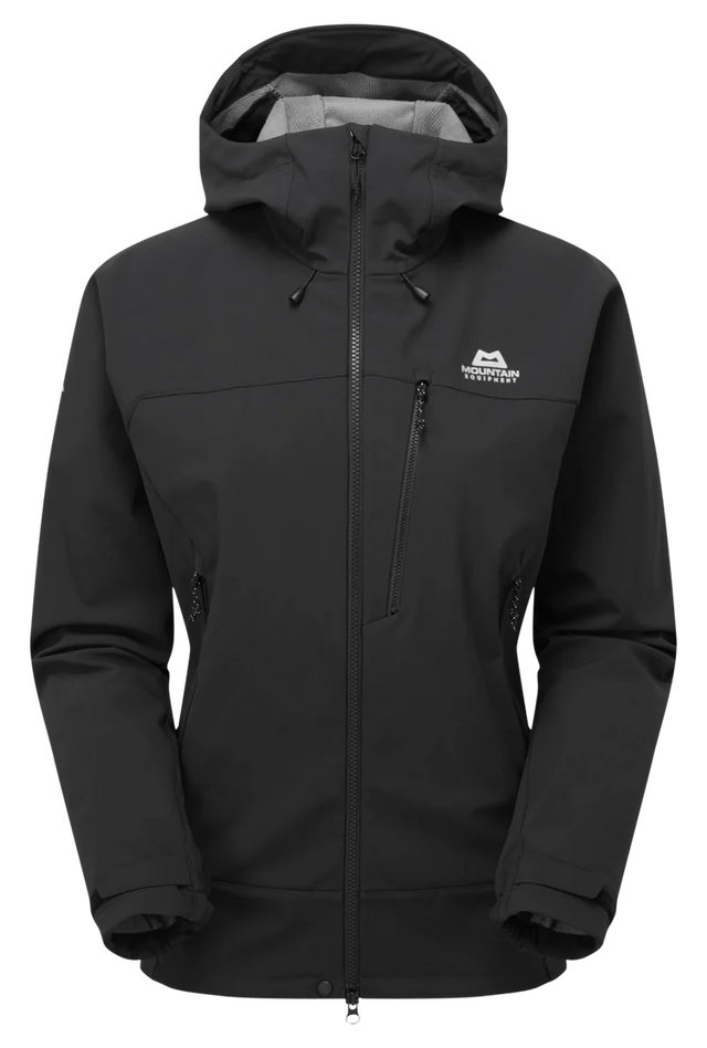 Mountain Equipment Vulcan Women's Jacket Outdoor Action Black- Front