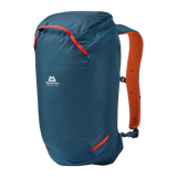 Mountain Equipment Wallpack 16 Backpack Outdoor Action Alto Blue- Front