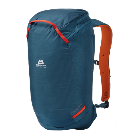 Mountain Equipment Wallpack 16 Backpack Outdoor Action Alto Blue- Front
