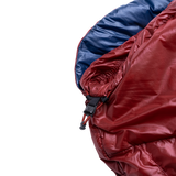 Mountain Equipment Xenith I (5°C) Outdoor Action Merlot- Integrated Neck Collar