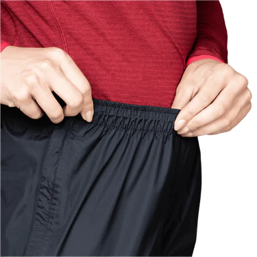 Mountain Equipment Zeno FZ Women's Pant Outdoor Action Black- Elasticated Waistband