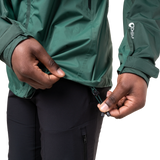 Mountain Equipment Zeno Men's Jacket Outdoor Action Fern/Pine- Hem Drawcord