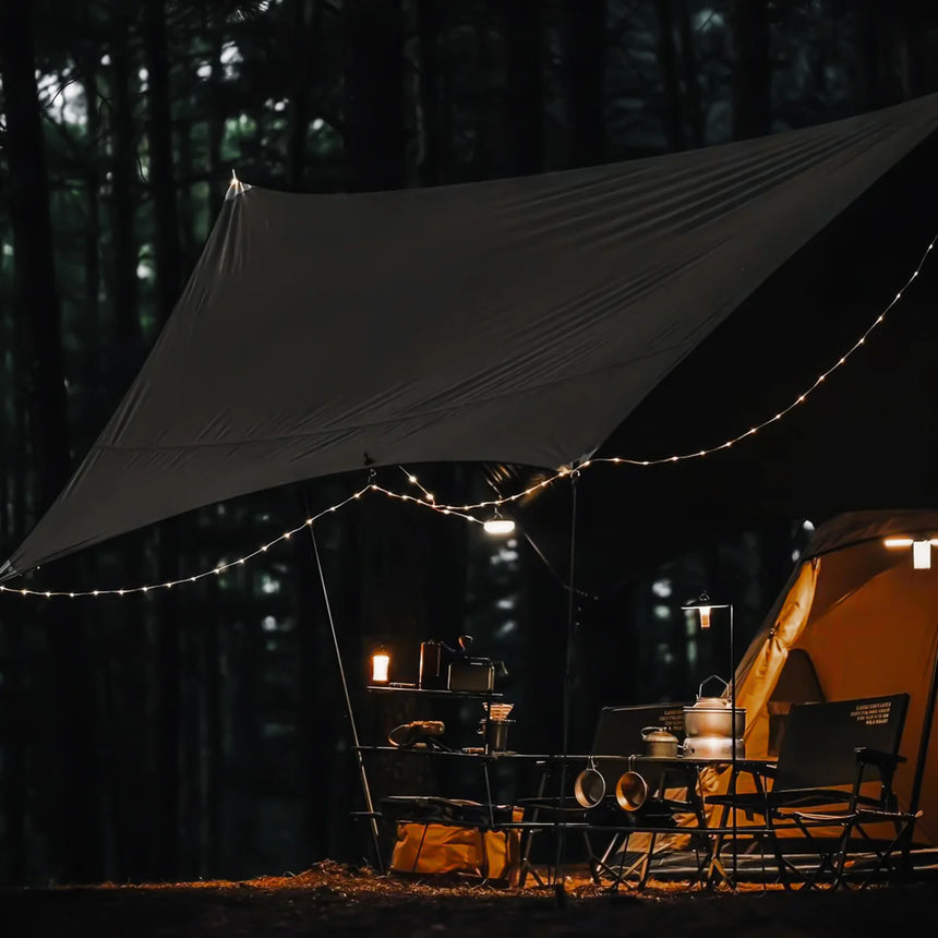 NexTool Camping Lamp Multi-Purpose Lighting - Task Light and Decorative String Light Combined