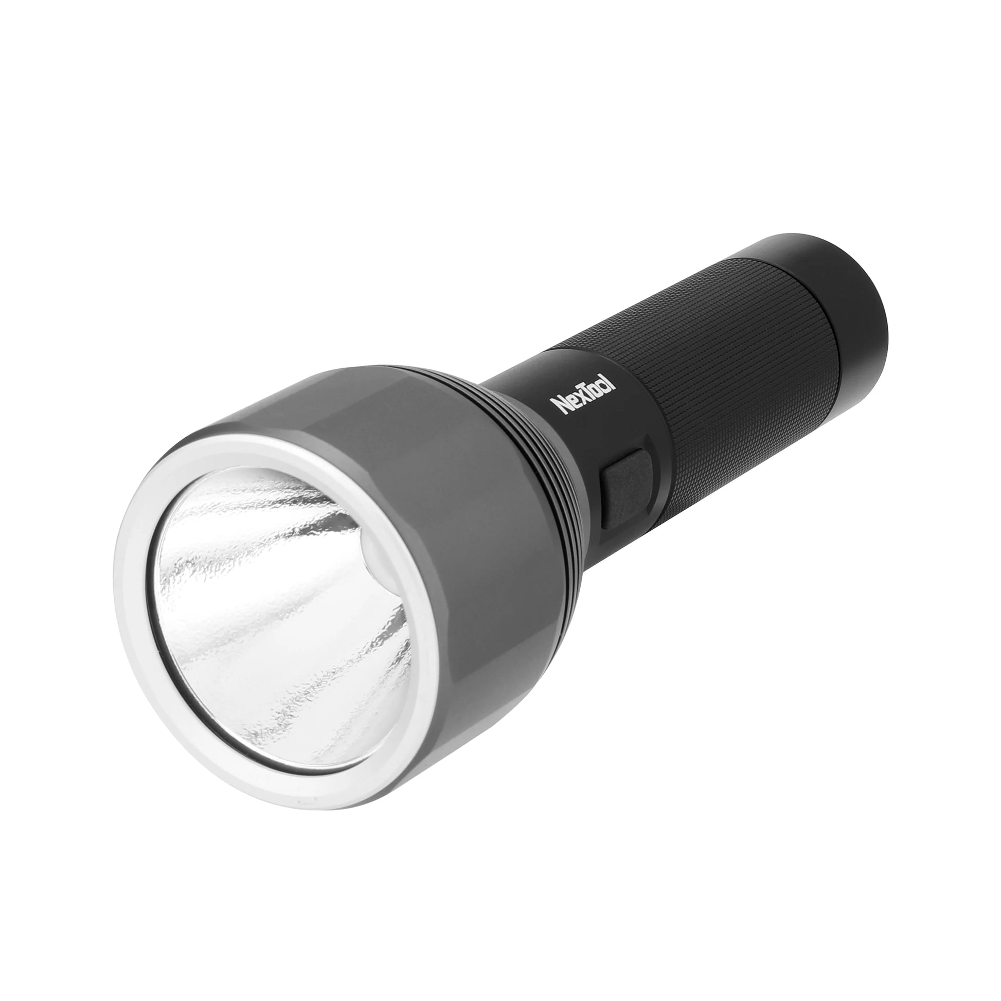 NexTool Flashlight Side View - Compact 164mm Design with Type-C Charging Port