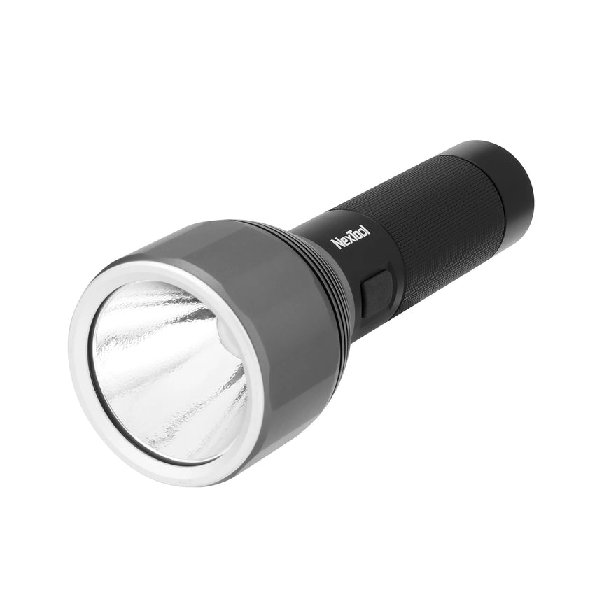 NexTool Flashlight Side View - Compact 164mm Design with Type-C Charging Port