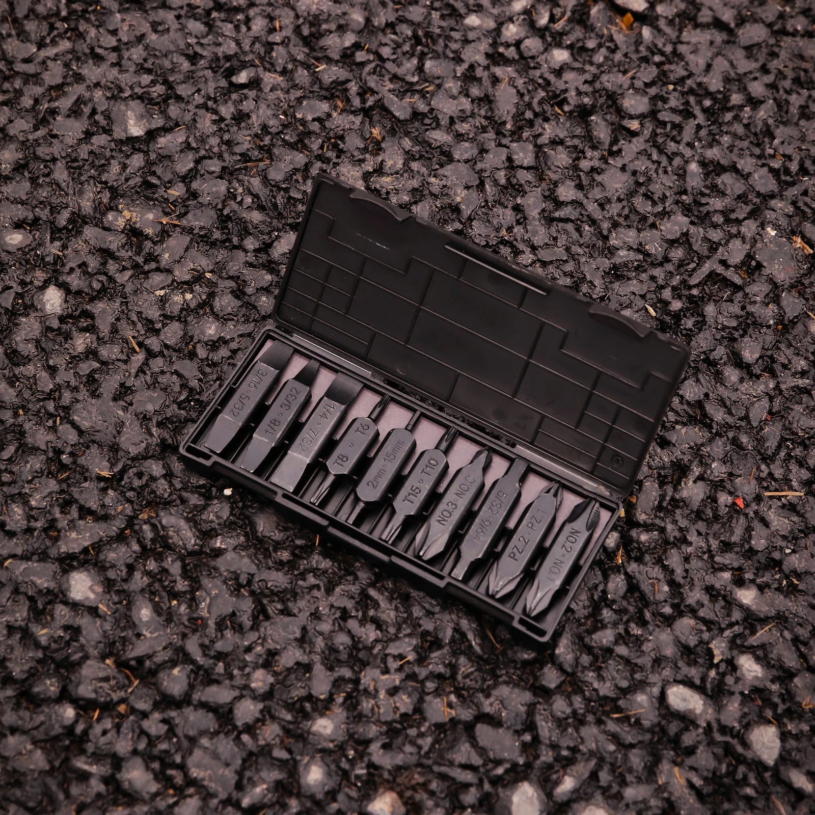 Nextool AS1 Bit Set Complete Collection - All 10 Double-Sided Bits with Toughened S2 Steel Construction