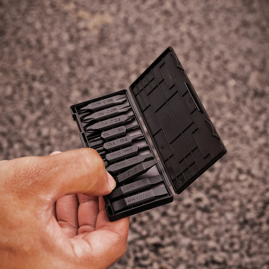 Nextool AS1 Bit Set in Use - Perfect for Quick Home Fixes and Trail-Side Tweaks