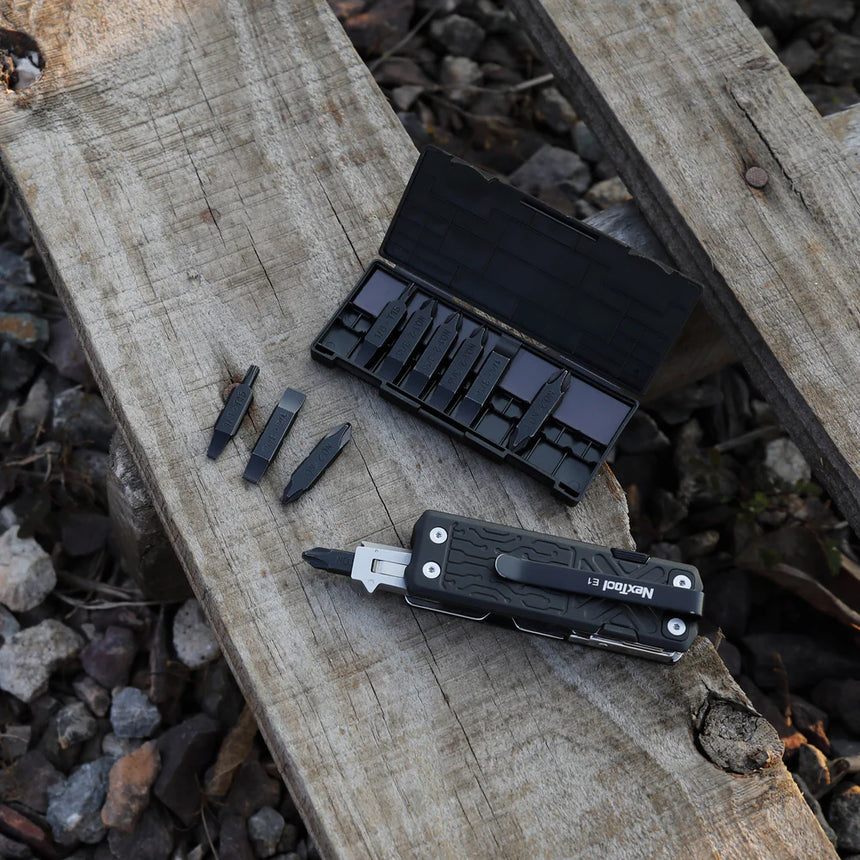 Nextool AS2 Bit Kit Storage Box - Ultra-Compact 89.4mm Case for Portable Organisation