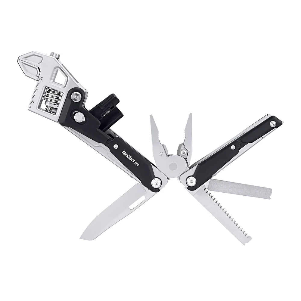 Nextool Adjustable Wrench W4 11 Tools - Wrench, Pliers, Screwdrivers, Cutters, Saw & More