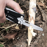 Nextool Adjustable Wrench W4 8Cr14Mov Steel Blade - 73mm Blade with 57-59 HRC Hardness and Lock