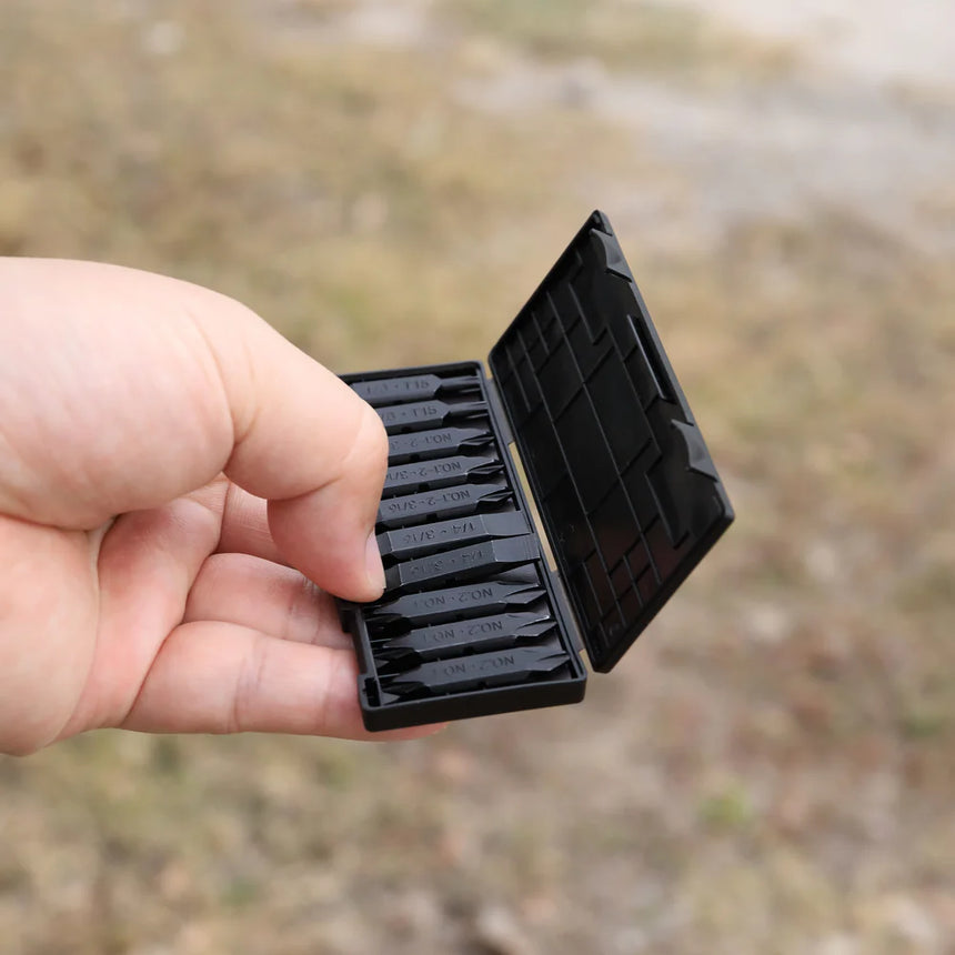 Nextool Bits Kit AS2 Outdoor Action Black - 10 Double-Sided Bits