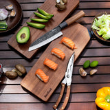 Nextool Camp Chef Contents - 3-Tool Modular Kitchen Set with Magnetic Board and Storage Bag