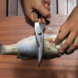 Nextool Camp Chef in Use - Restaurant-Level Cuts at Camp with Stable Hardwood Prep Surface