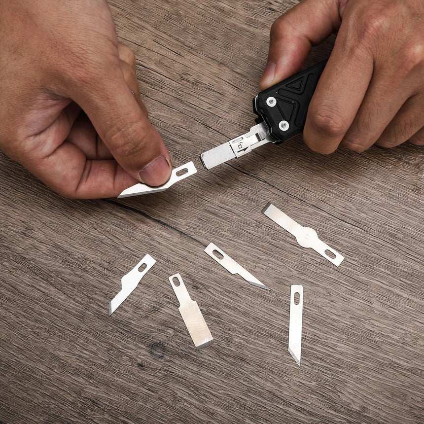 Nextool Engraving Blades Built for Compatibility - Engineered for E1 Pocket Tool Interchangeable Blade System