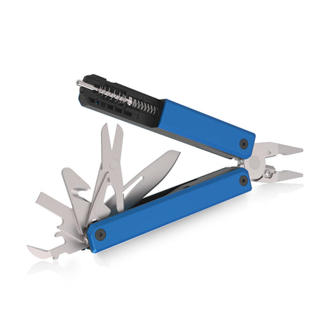 Nextool Gemini Glass Breaker Version Blue Aluminium Handles - New Generation Gun-Type Window Breaker and Multitool