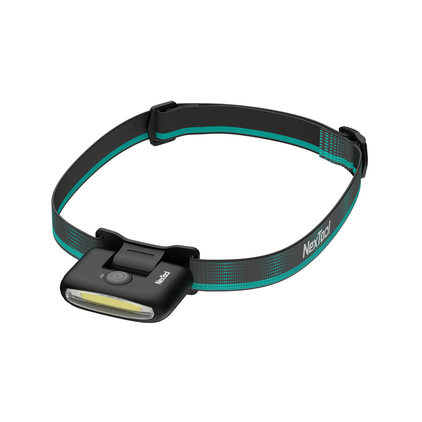Nextool Headlamp - 170 Lumens with 180° Tilt and COB Floodlight, 37.8g