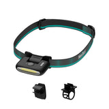 Nextool Headlamp Ultra-Light Design - 37.8g with Soft Reflective Polyester Headband