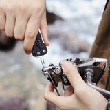 Nextool Mini Sailor Scissors Version Spring-Loaded Hinge - Stronger Smoother Cuts Through Thicker Materials