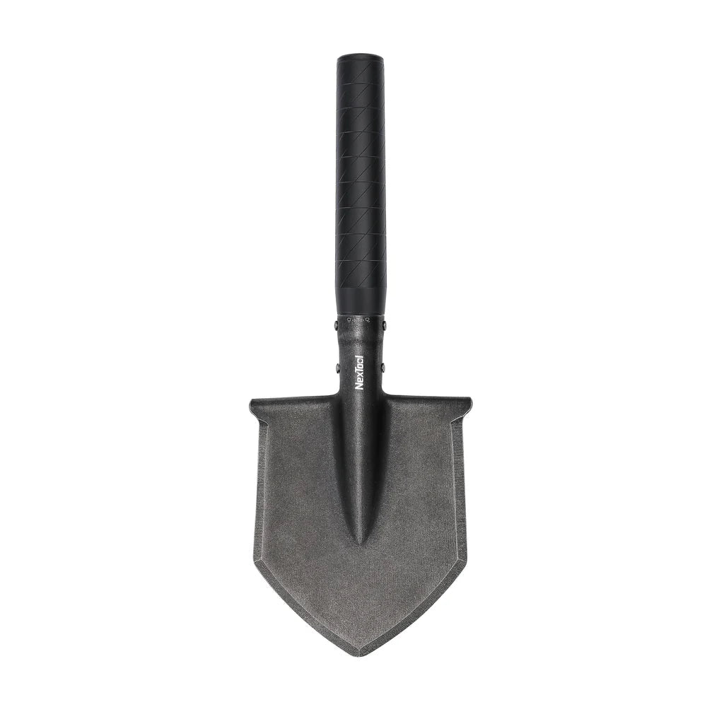 Nextool Retractable Shovel - Durable 30Cr13 Steel Blade with Heat-Treated and Stonewashed Finish