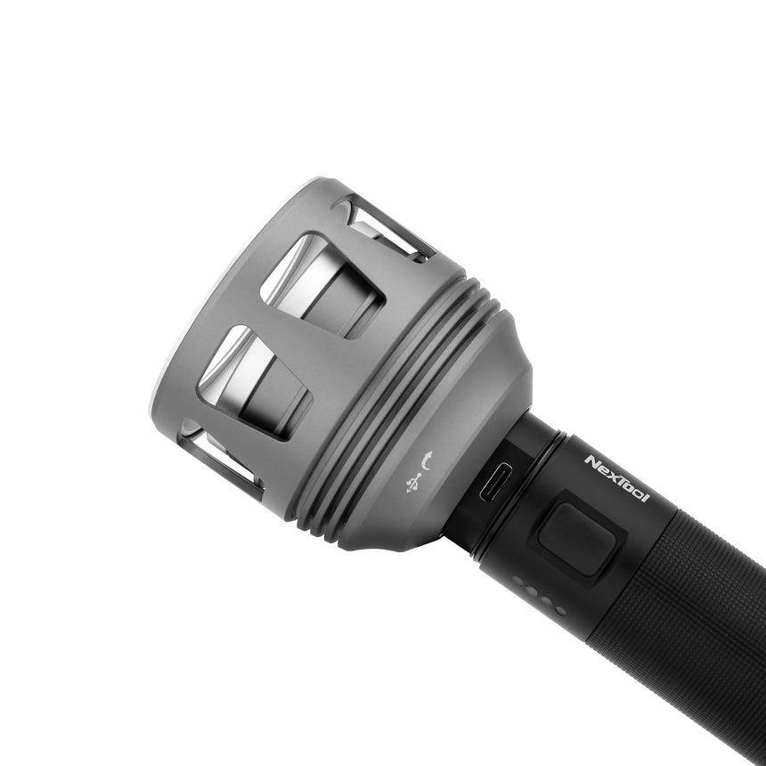 Nextool Searching Flashlight Aluminium Alloy Construction - Durable Build for High-Stakes Environments