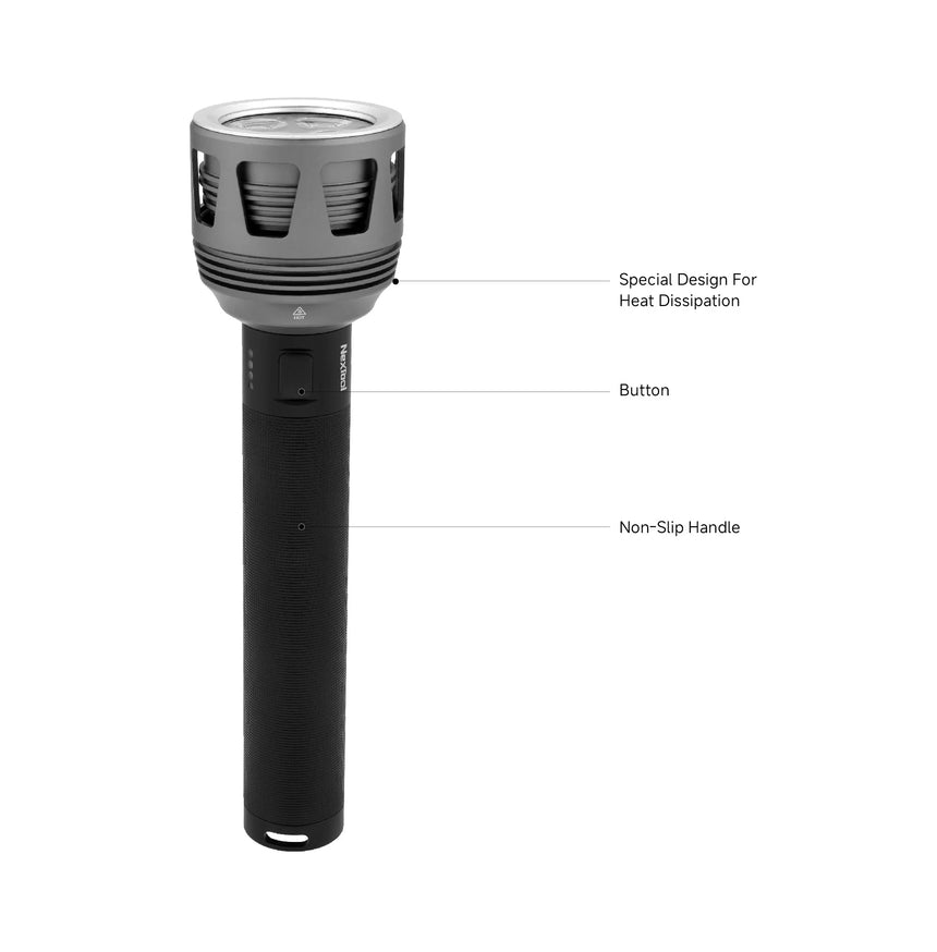 Nextool Searching Flashlight Specifications - Complete 3600 Lumens Flashlight with All Features