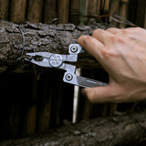 Nextool Silver Blade EDC Tool Smart Foldable Layout - Lightweight Metal Body with Aluminium 5052 Handle