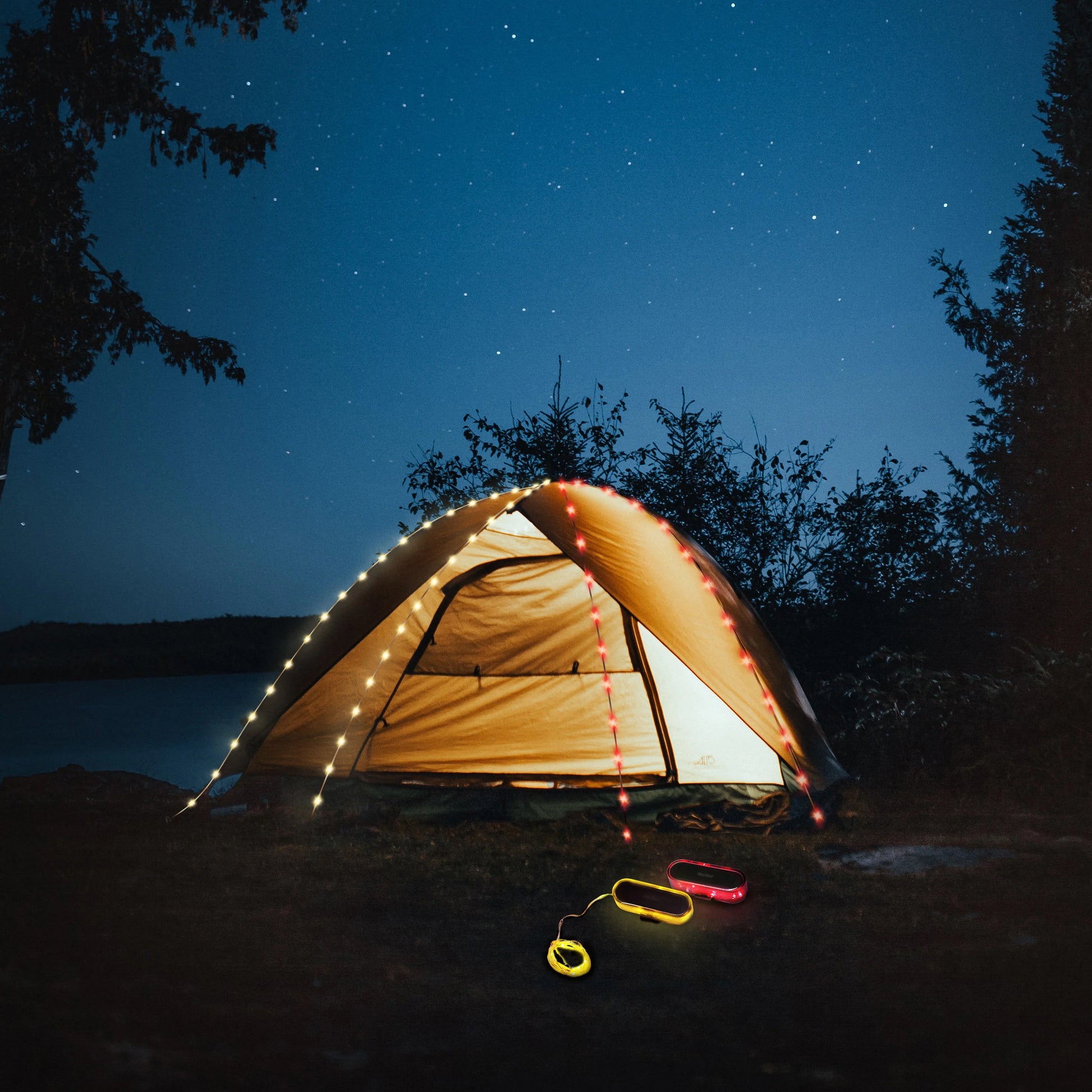 Nextool Twinkle Light in Use - Ambient Lighting for Camping Tents and Outdoor Adventures