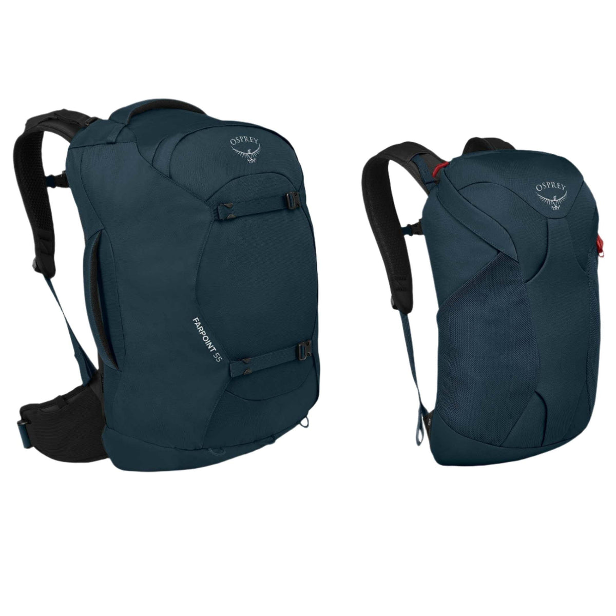 OspreyOsprey Farpoint 55 Travel Backpack - 55L Carry-On with Detachable DaypackOutdoor Action