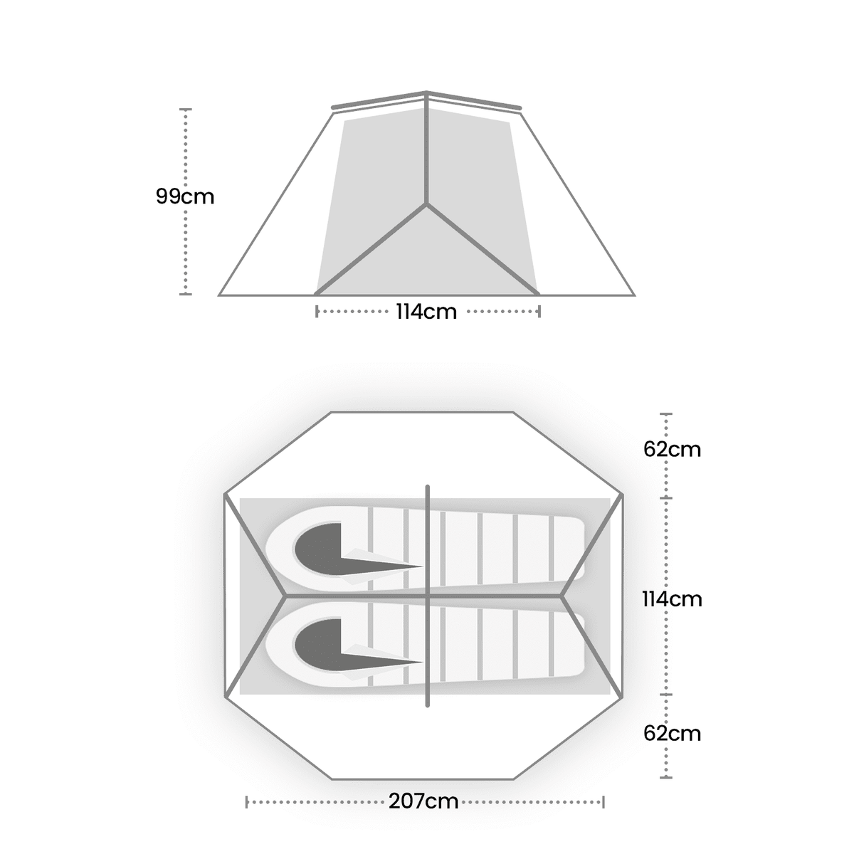 Wild Country Panacea 2 Tent Outdoor Action