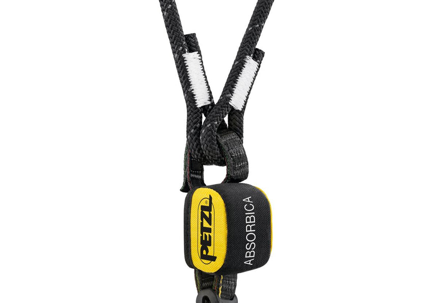 Petzl Absorbica®-Y 80 Double Lanyard - Connector Close Up