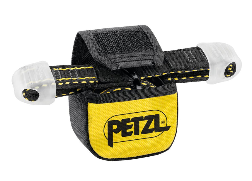 Petzl Absorbica® - Pouch’s quick-open design ensures easy absorber access