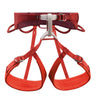 Petzl Adjama Climbing Harness Dark Red - Front