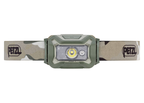 Petzl Aria 1 RGB Waterproof Headlamp Camo - Front