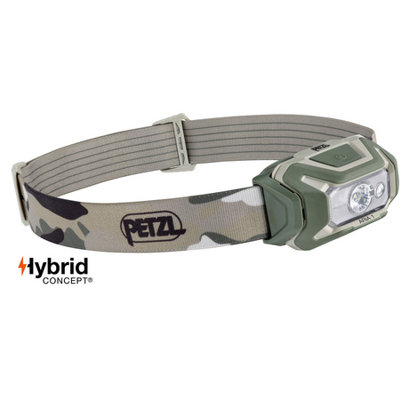 Petzl Aria 1 RGB Waterproof Headlamp Camo - Product Overview