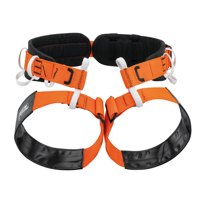 Petzl Aven Harness Orange/Black - Front