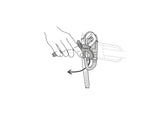 Petzl Caritool Evo Ice Screw Holder - CARITOOL EVO organises gear with one hand