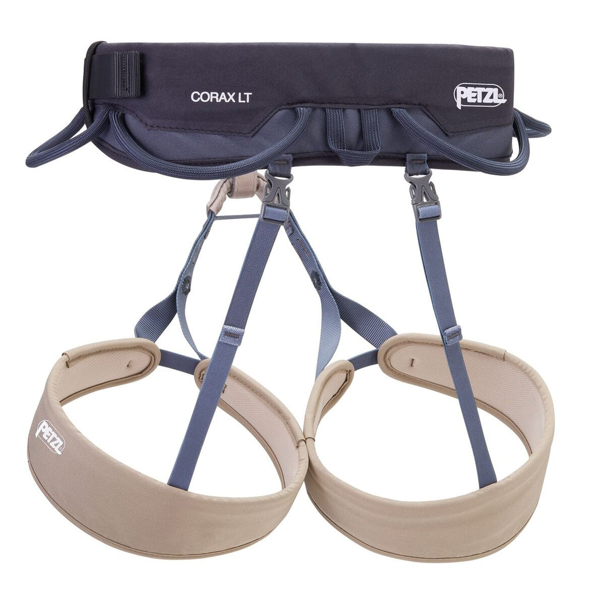 Petzl Corax LT Harness Dark Gray - Front
